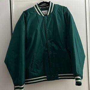 TNA Forest Green Varsity Jacket